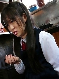 Ai Uehara gets cum in her mouth Ai Uehara gets cum in her mouth