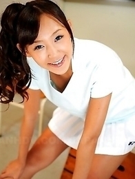 Lovely Japanese schoolgirl Nagisa