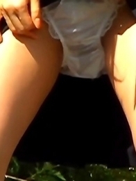 Japanese Piss Fetish Videos - Asian Girls Pissing - Hard Nipples and Wet Panties