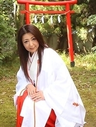 Hot Ayano Murasaki shows her twat