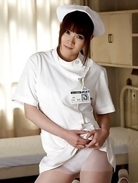 Hot nurses showing off their tits