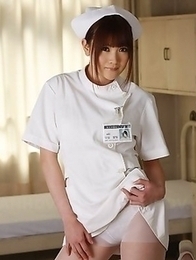 Hot nurses showing off their tits