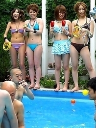 Hot Asian ladies want group sex