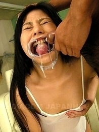 Hot babe Sayaka gets dominated good