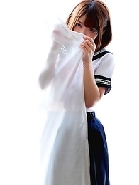 Sexy japanese schoolgirl Mari Rika