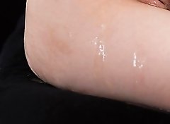 Aya Kisaki Butt Bukkake and Cum Rub