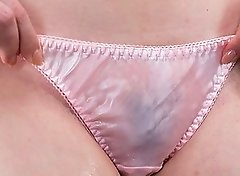 Aya Kisaki Gets Her Panties Filled with Cum Aya Kisaki Gets Her Panties Filled with Cum