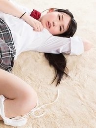 Yui Kasugano getting fingered before getting her soft soles fucked a bunch