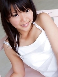 Nice Fuuka Nishihama undresses on the camera making us wild