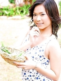 Beautiful Ae Marikarn is in her garden posing for the photo shoot. Lovely girl is surrounded by gorgeous flowers that match her beauty. Beautiful Ae Marikarn is in her garden posing for the photo shoot. Lovely girl is surrounded by gorgeous flowers that match her beauty.