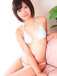 Big butt lovers will instantly notice Shiori "little bit of extra" in her posterior.