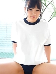 Japanese school girl Yayoi fun stretching in the nude! Japanese school girl Yayoi fun stretching in the nude!
