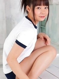 Mana doll in sports outfit is naughty and shows hot behind Mana doll in sports outfit is naughty and shows hot behind