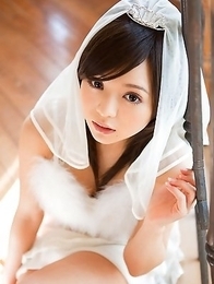 Runa Hamakawa naughty bride exposes her appetizing behind Runa Hamakawa naughty bride exposes her appetizing behind