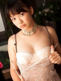 Tomoe Yamanaka on high heels has good to be slapped behind