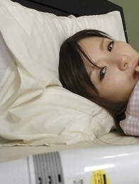 Hitomi Tsukishiro gets horny and uses toy Hitomi Tsukishiro gets horny and uses toy
