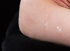 Aya Kisaki Butt Bukkake and Cum Rub