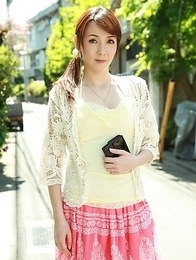Asian Chika Sasaki in pink and yellow outfit Asian Chika Sasaki in pink and yellow outfit
