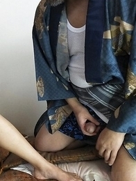 Juri Kitahara gives blowjob and rubs pussy Juri Kitahara gives blowjob and rubs pussy
