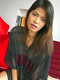 Check out amazing Ning Nara as she poses for the cameras in the living room. She looks so sweet and cute in her sheer t-shirt, but she knows that she Check out amazing Ning Nara as she poses for the cameras in the living room. She looks so sweet and cute in her sheer t-shirt, but she knows that she