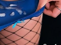 Tera Link Gets Her Panties Filled with Cum Tera Link Gets Her Panties Filled with Cum