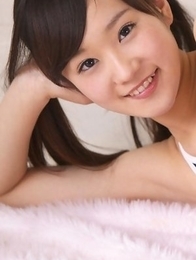 Kana Yuuki in bath suit has some curves she has to expose